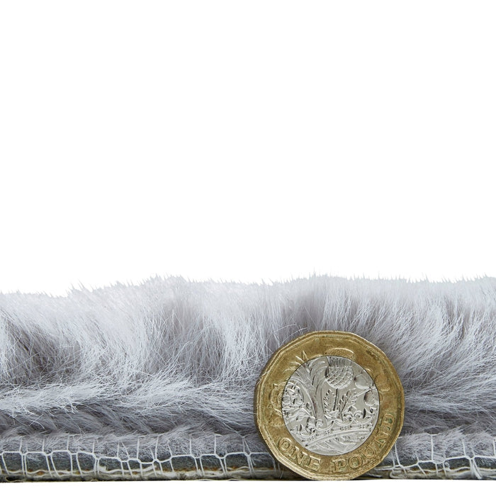 Teddy Silver Rug