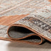Terracotta Vintage Medallion Area Rug 160x230 cm