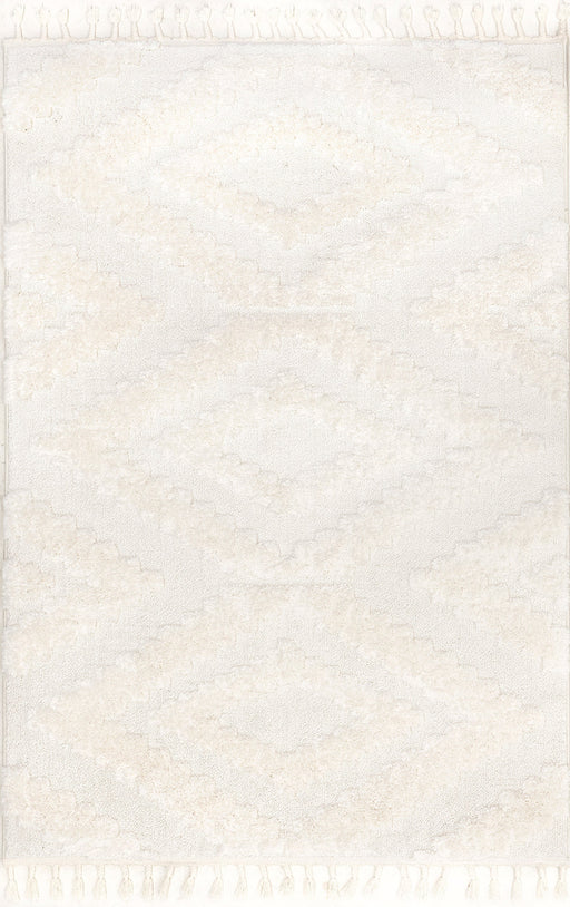 Strukturert beige område teppe for koselig Home 