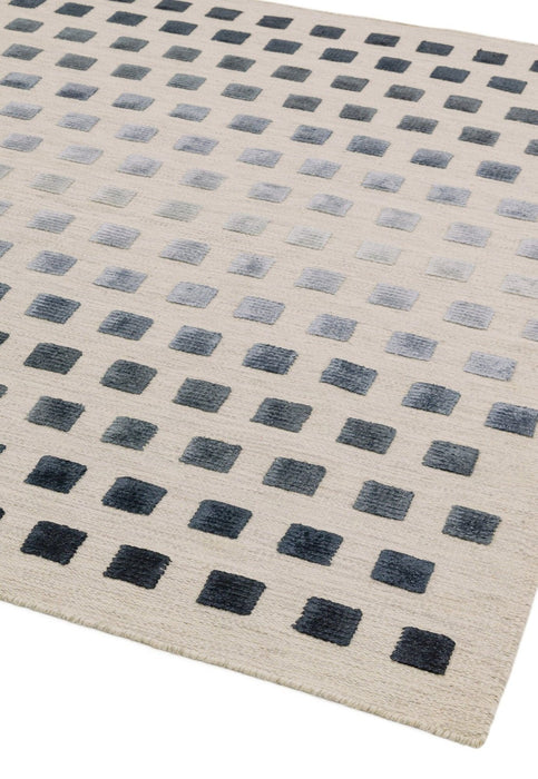 Tappeto Theo Silvery Squares