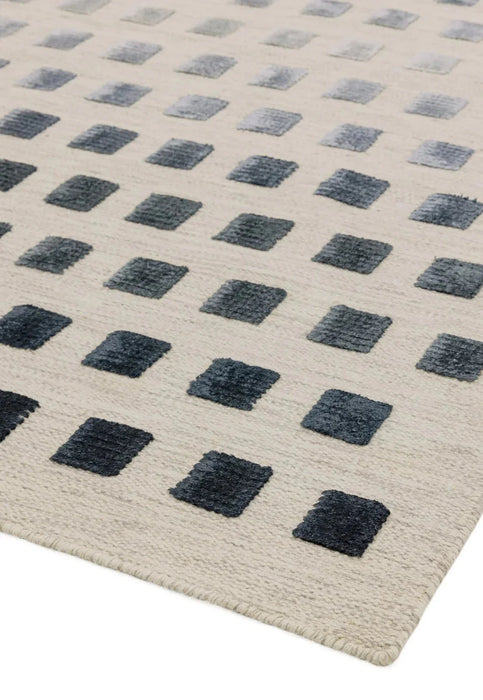 Tappeto Theo Silvery Squares