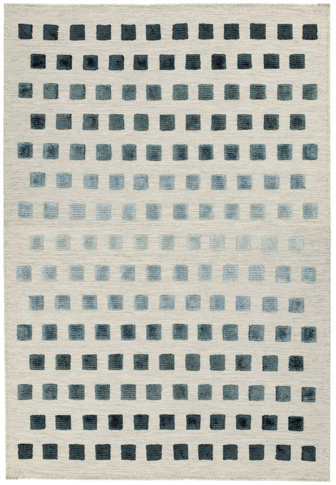 Tappeto Theo Silvery Squares