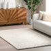 Therese Wool Rug In Ivory Color 160 cm