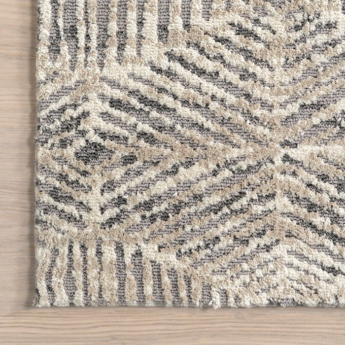 Tiled Trellis Area Rug 120x180 cm Ivory