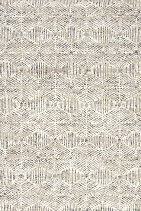 Tiled Trellis Area Rug 120x180 cm Ivory