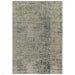 Torino Modern Abstract Distressed Shimmer Tonal Textured Hi-Low Pehmeä Villasilmukka &amp; Viskoosi Flatweave Forest Green matto