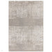 Torino Modern Abstract Anistos Animulados Tonal Tonal Hi-Low Soft Lool Loop &amp; Viscose Flatweave Natural/Beige Alfombra