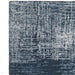 Torino Modern Abstract Distressed Shimmer Tonaalinen Teksturoitu Hi-Low Pehmeä Villasilmukka &amp; Viskoosi Flatweave Bensiininsininen matto