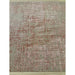 Torino Modern Abstract Distressed Shimmer Tonaalinen Teksturoitu Hi-Low Pehmeä Villasilmukka &amp; Viskoosi Flatweave Terrakotta/Tummanbeige matto