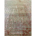 Torino Modern Abstract Distressed Shimmer Tonaalinen Teksturoitu Hi-Low Pehmeä Villasilmukka &amp; Viskoosi Flatweave Terrakotta/Tummanbeige matto