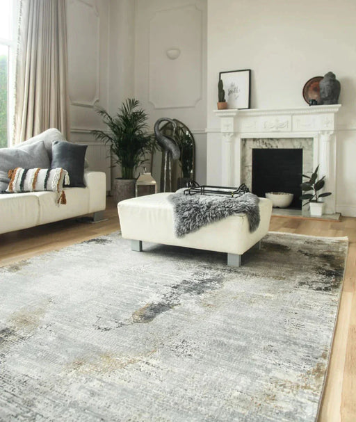 Toros Illusion Frost Grey Rug