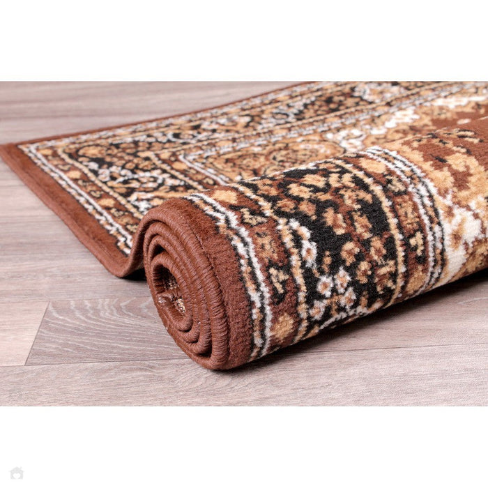 Traditional Poly Lancashire Chocolate Runner