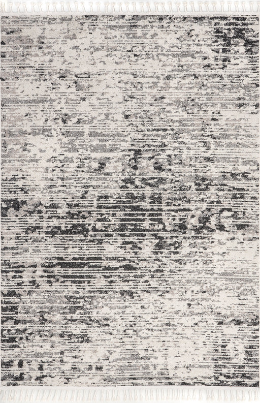 Transitional Distressed Light Grey Area -matto 160 cm