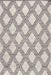 Transitional Ivory Trellis Area Rug 120x180 cm