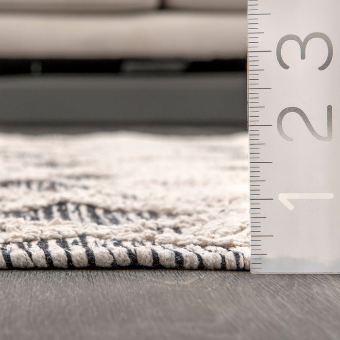 Trellis Area Rug Ivory 120x180 cm