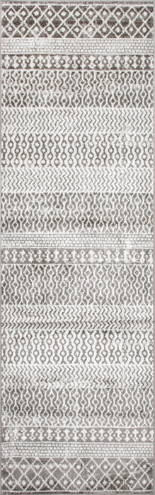 Trellis Pattern Grey Area -matto 160x230 cm