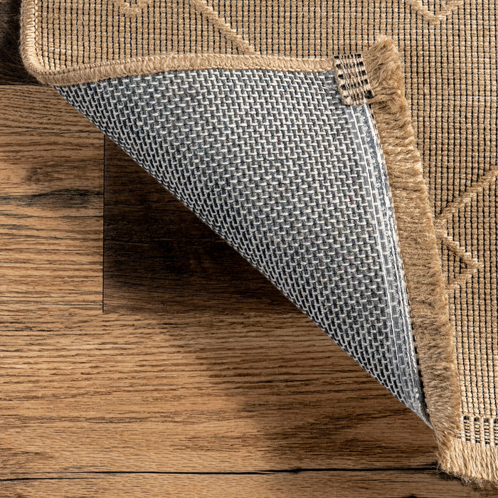 Tribal Area Rug 120x180 cm Natural Soft Durable Design