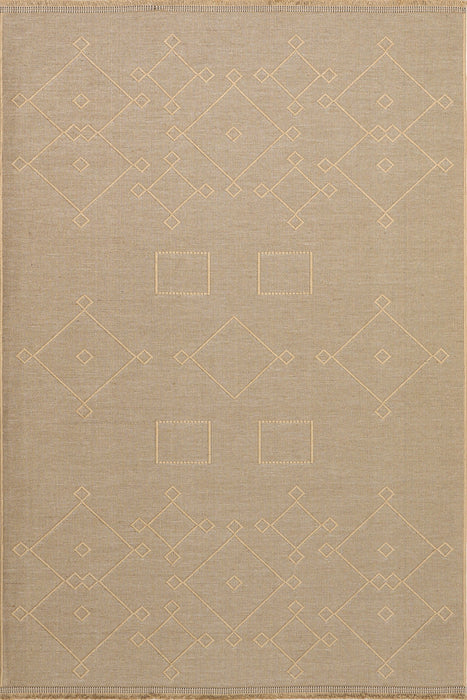 Tribal Area Rug 120x180 cm Natural Soft Durable Design