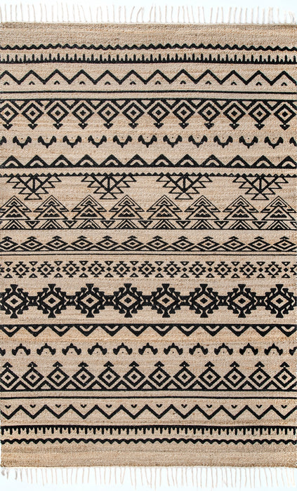 Tribal Area Rug for Bohemian and Farmhouse Decor
