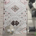 Tribal Chic Hand Knotted Wool Viscose Blend Area Rug