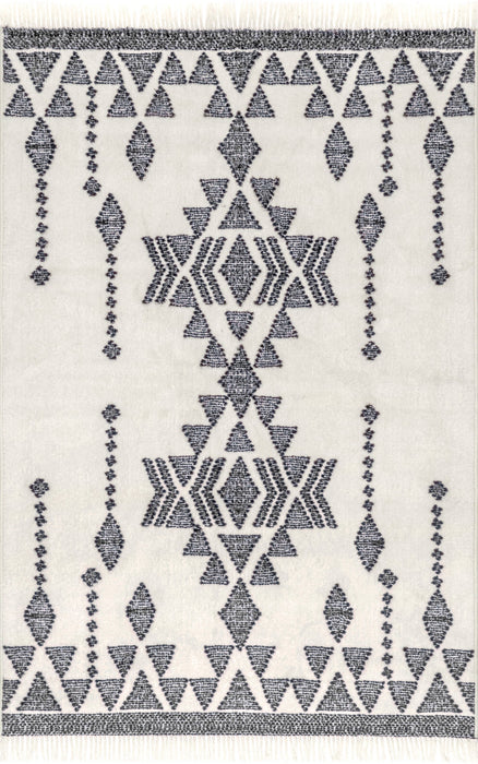 Tribal Dreamscape Non-Slip Rug 120x180 cm Beige