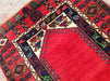 Tribal Handwoven Red Wool Rug 177cm x 114cm Vintage