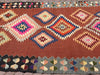Tribal Handwoven Vintage Rug 291cm x 165cm Unique Design