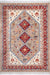 Tribal Medallion Area Rug 120cm Beige