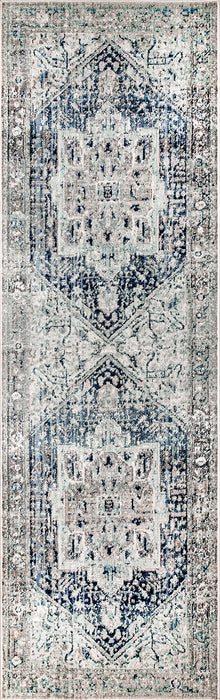 Tribal Medallion Area Rug 160x230 cm Rust