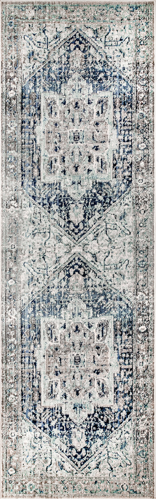 Tribal Medallion Area Rug 160x230 cm Rust