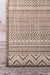 Tribal Pattern Indoor Outdoor Area Rug in Taupe 120x180 cm