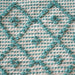 Tribal Pattern PET Indoor Outdoor Hand Woven Rug
