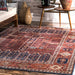Tribal Rust Tokens Area Rug 50x80 cm