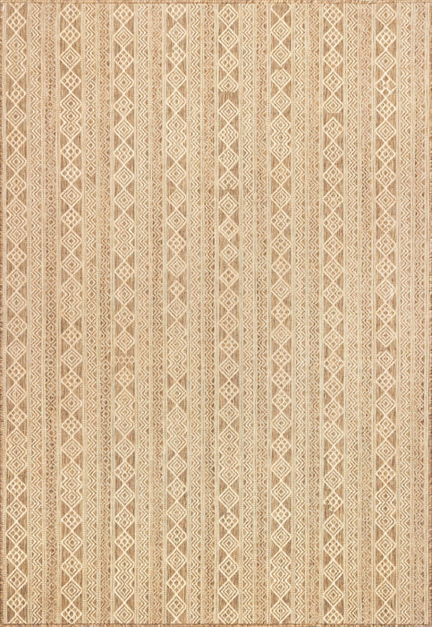 Tribal Striped Area Rug for Indoor and Outdoor Use