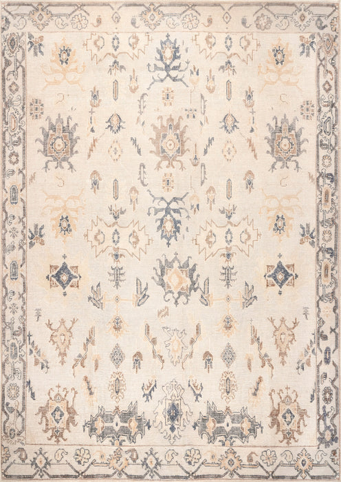 Tribal Washable Area Rug for Living Room 150x230 cm Beige