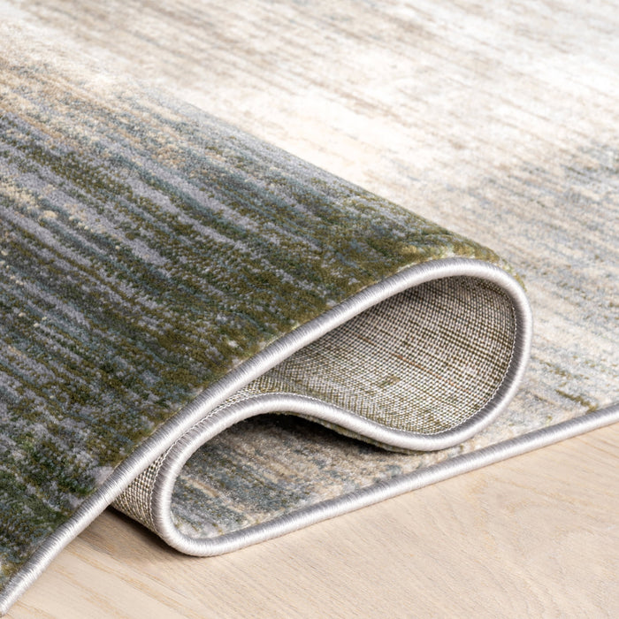 Trijuga Abstract Area Rug 140x200 cm Dark Beige