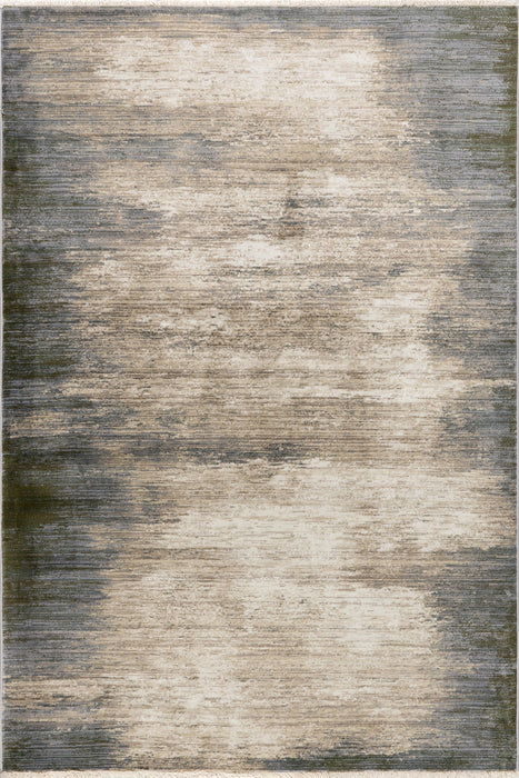 Trijuga Abstract Area Rug 140x200 cm Dark Beige