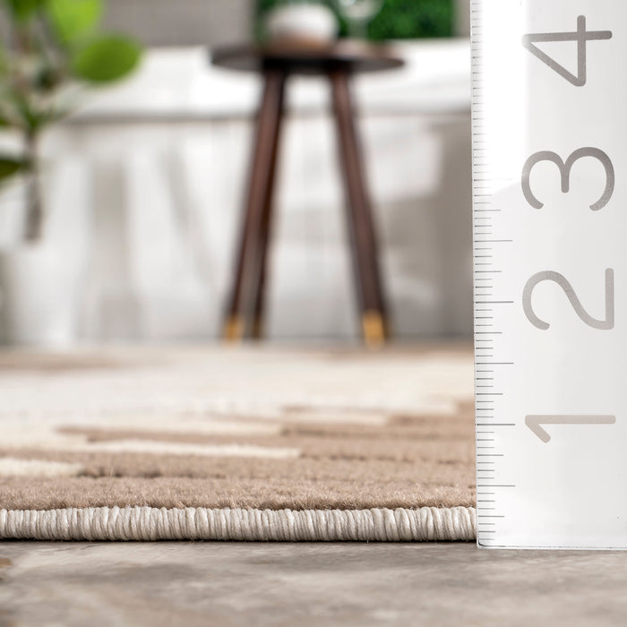 Tropical Leaves Area Rug for Indoor and Outdoor Use