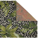 Tropicana 823 K Floral Leopard Durable Stain-Resistant Weatherproof Flatweave In-Outdoor Cream/Black/Green/Multicolour Rug