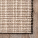 Tula Striped Area Rug 120x180 cm Natural Fiber