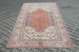 Turkish Area Rug 188cm x 292cm Handcrafted Vintage Design