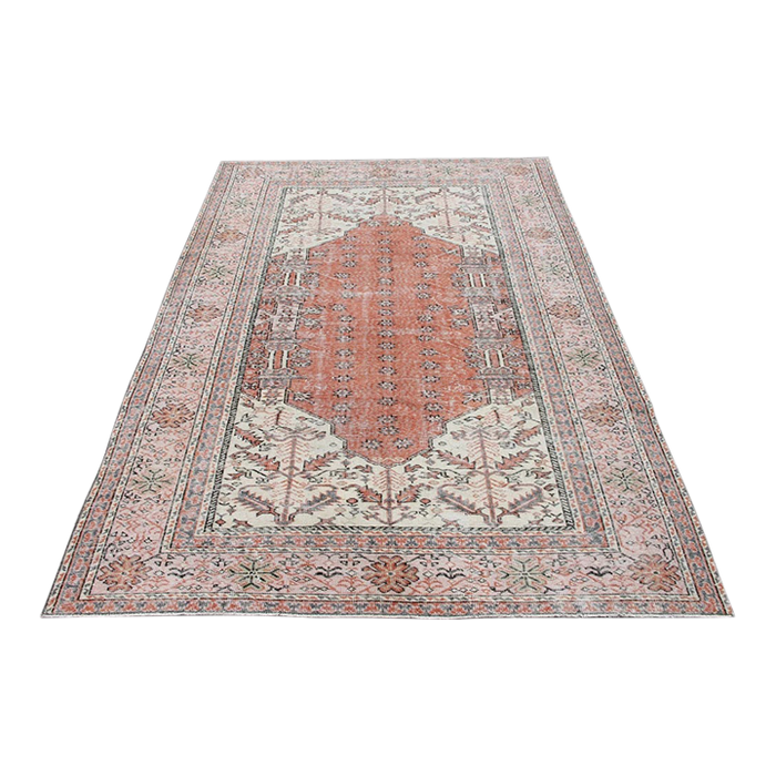 Turkish Area -matto 188cm x 292cm Käsintehty Vintage Design