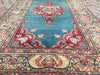 Turkish Hand Knotted Area Rug 265cm x 102cm 1930s