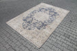 Turkish Hand Knotted Area Rug 288cm x 198cm Vintage