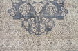 Turkish Hand Knotted Area Rug 288cm x 198cm Vintage