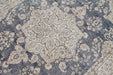 Turkish Hand Knotted Area Rug 288cm x 198cm Vintage