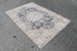 Turkish Hand Knotted Area Rug 288cm x 198cm Vintage