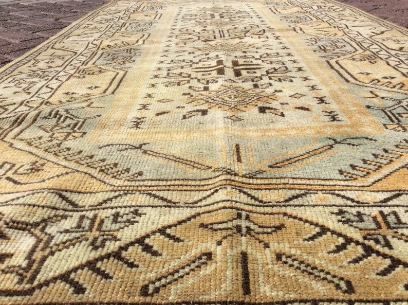 Turkish Hand Knotted Area Rug 304cm x 199cm