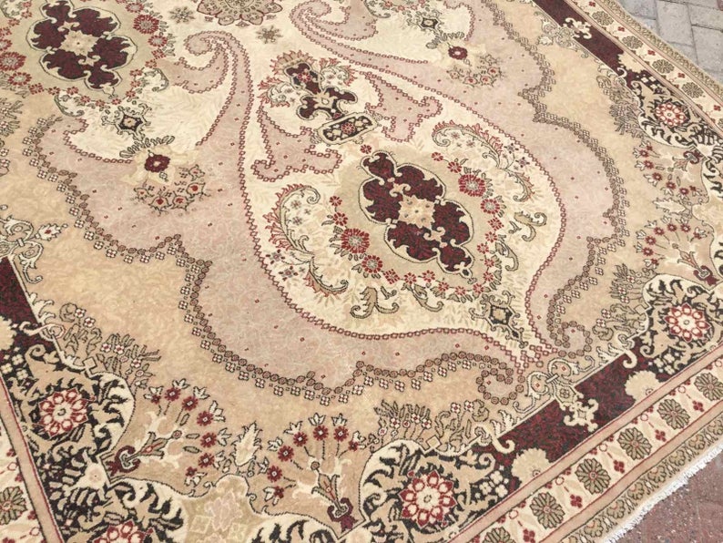 Turkish Hand Knotted Area Rug 304cm x 199cm