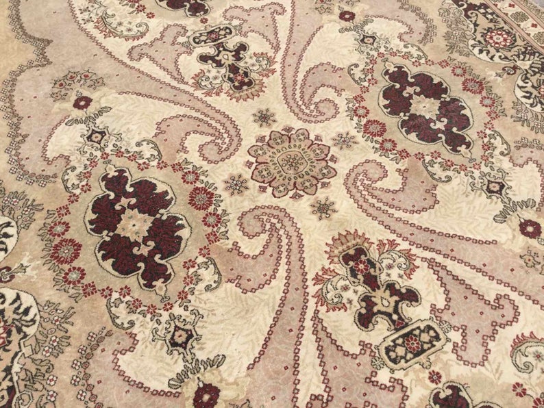 Turkish Hand Knotted Area Rug 304cm x 199cm
